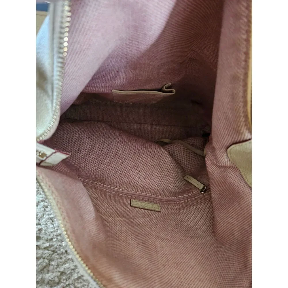 Dooney & Bourke tan leather hobo bag